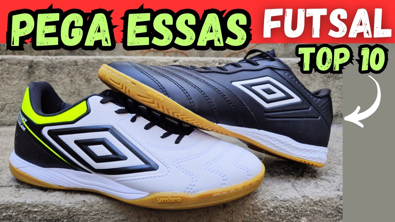 BOM PREÇO FUTSAL🔥 10 CHUTEIRAS FUTSAL BOAS E BARATAS ORIGINAIS PRA VC COMPRAR EM 2025‼ CONFERE AI✔