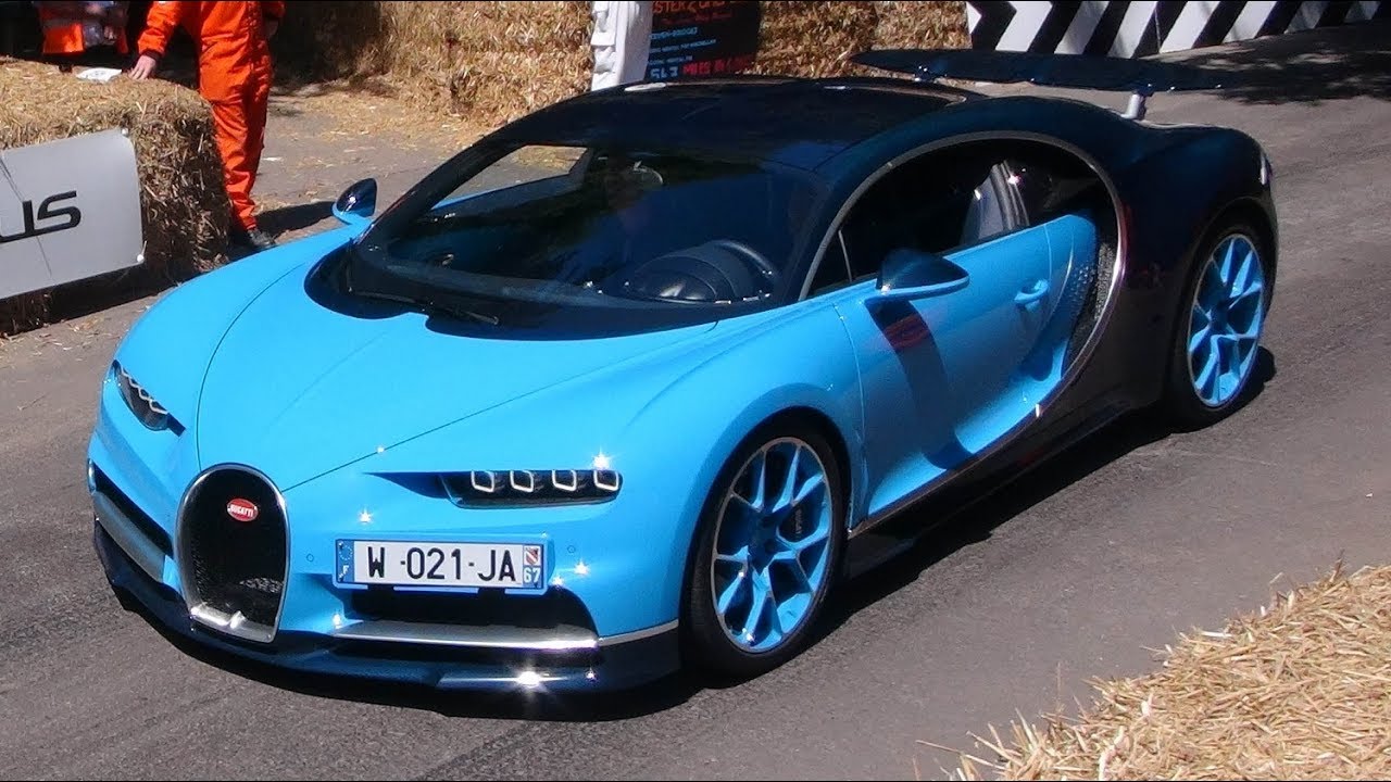 Bugatti Chiron HILLCLIMB - Goodwood FOS 2017