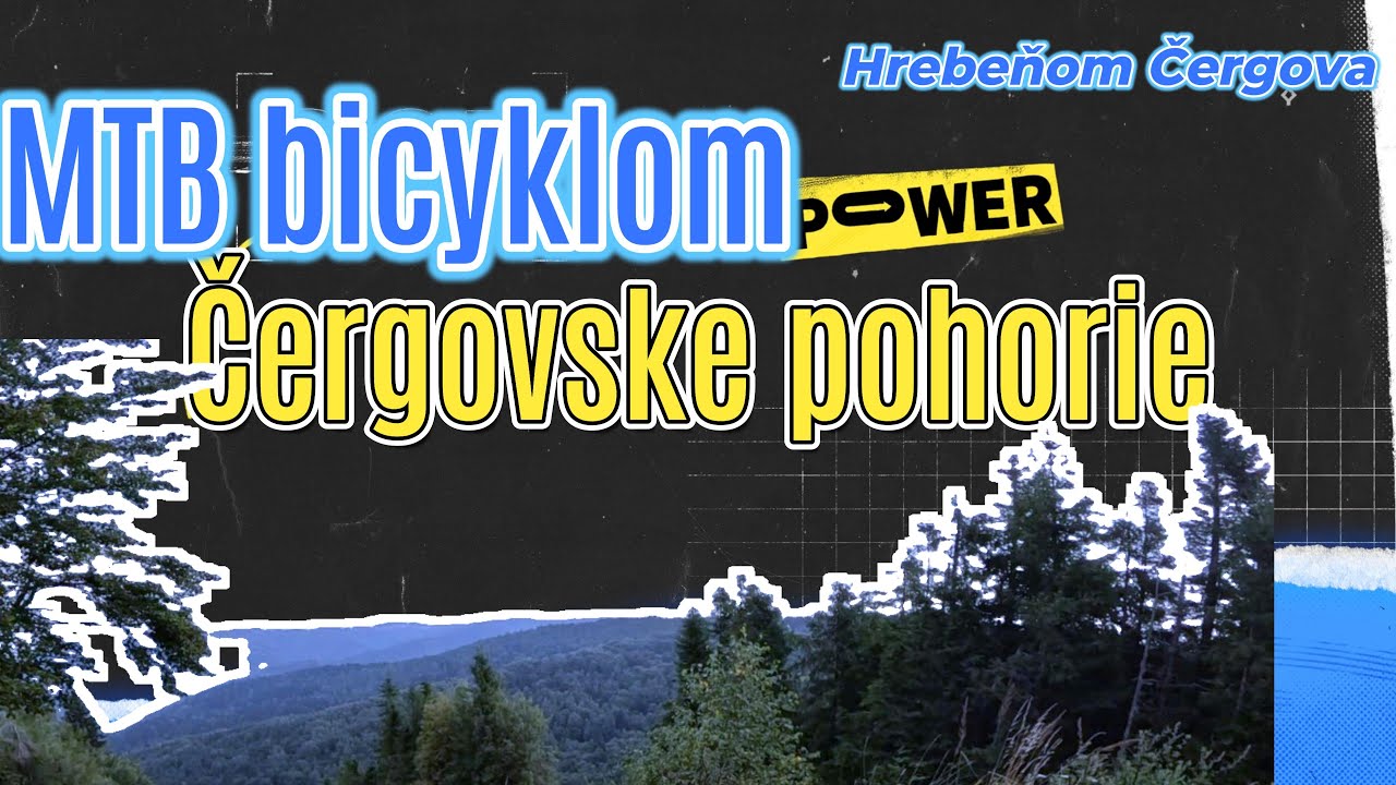 MTB cyklovýlet v Čergovskom pohorí