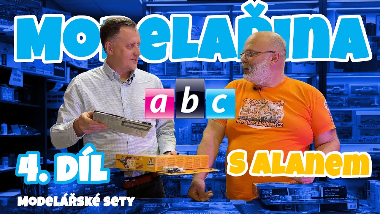 Modelařina s Alanem - Modelářské sety pro začátečníky
