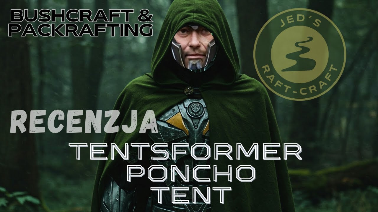 Tentsformer Poncho Tent firmy Onetigris - obiektywna recenzja sprzętu do bushcraftu.