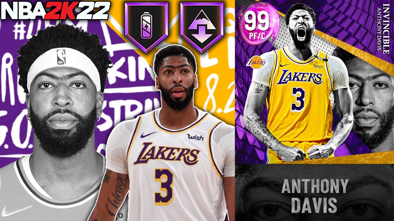 INVINCIBLE ANTHONY DAVIS GAMEPLAY! WHERE DOES HE RANK AMONG POWER FORWARDS IN NBA 2K22 MyTEAM?