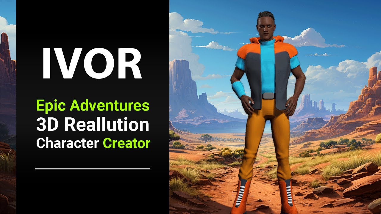 Introducing Awesome Ivor - Premium 3D Character Pack for Character Creator 4 & Unreal Engine 5