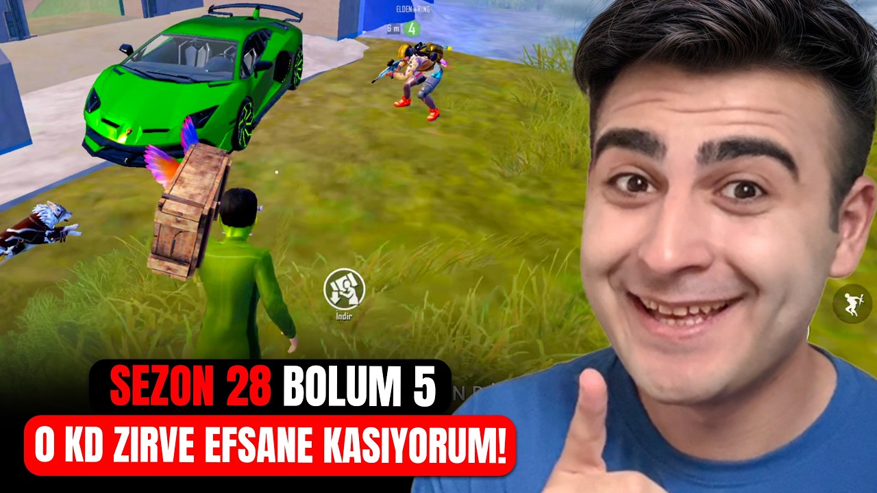 İLK DEFA EKSİ YEDİM! EFSANE KASIYORUM! SEZON 28 BÖLÜM 5 - PUBG Mobile Zirve Savaşı