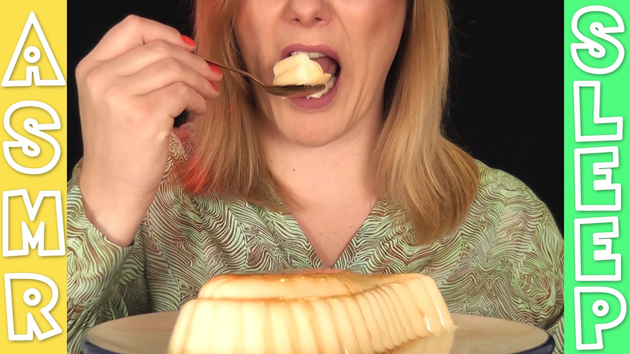 ASMR Pudding Eating | Fantastic Soft & Smacking Sounds