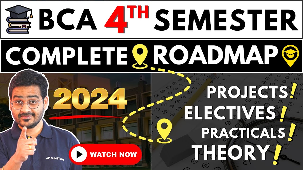 💥BCA 4th Semester Complete Roadmap🤩 BCA Course Subjects & Syllabus! #bca #bcacourse #bcaprojects