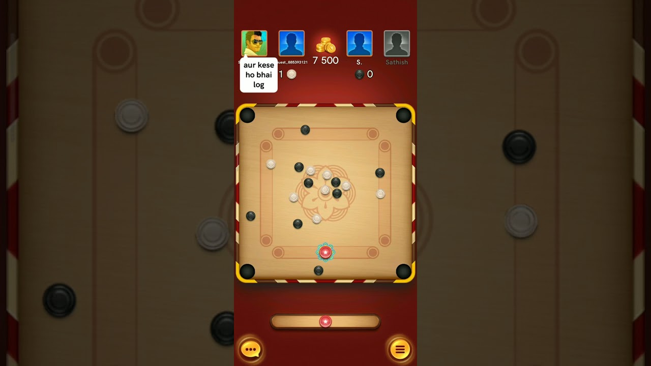 New carrom trick short video and carrom challange