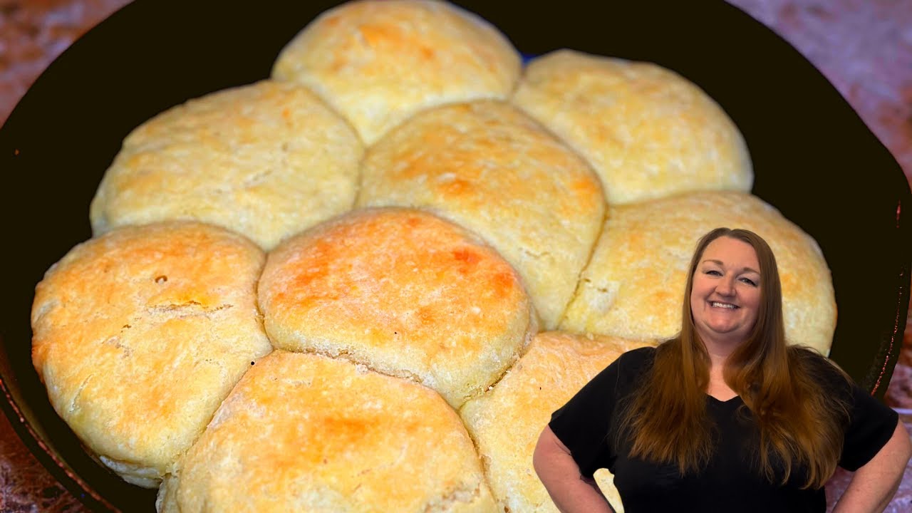 BISCUITS!!! How to make Angel Biscuits and Milk Gravy😀