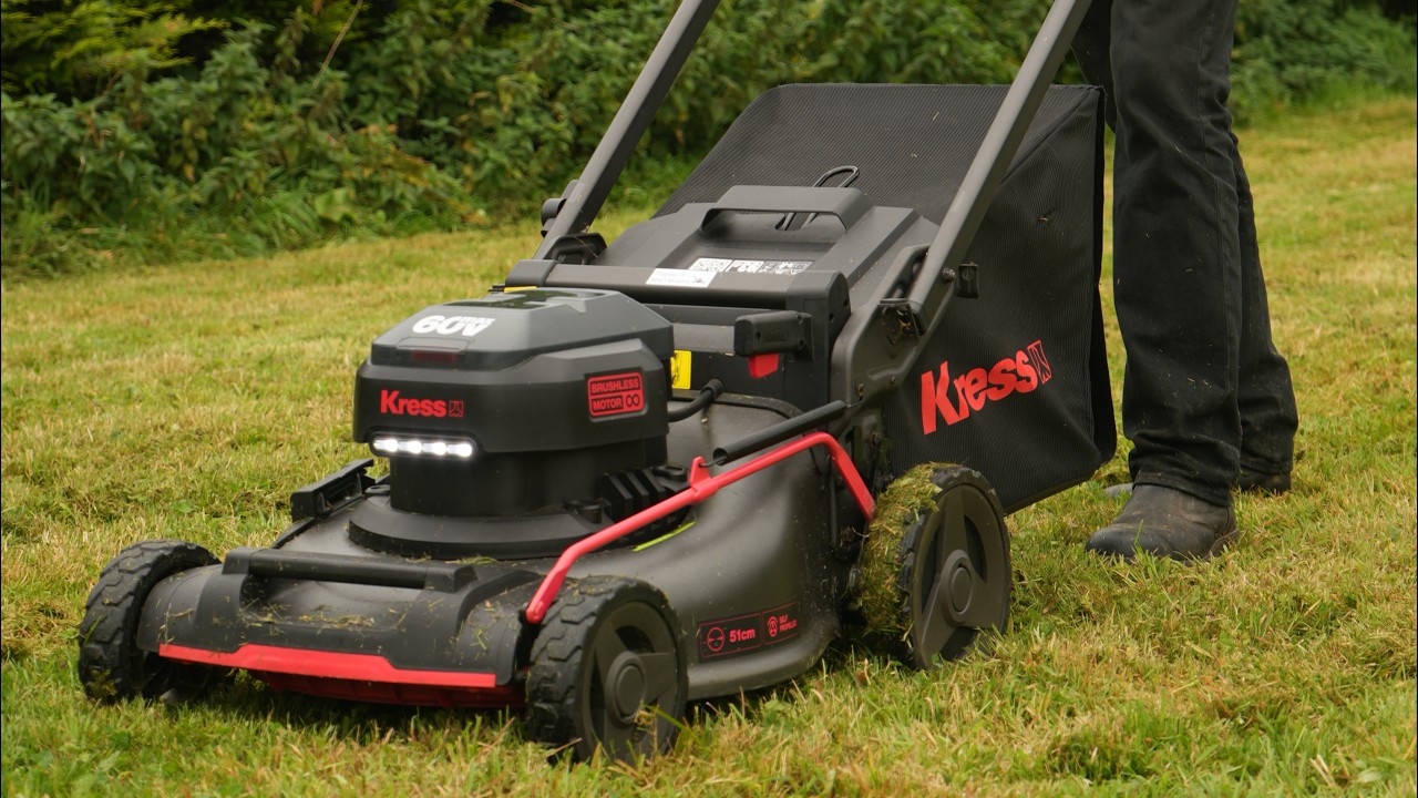 Kress 60V 51 cm Self-Propelled Mower Review: The Best Electric Mower Yet?