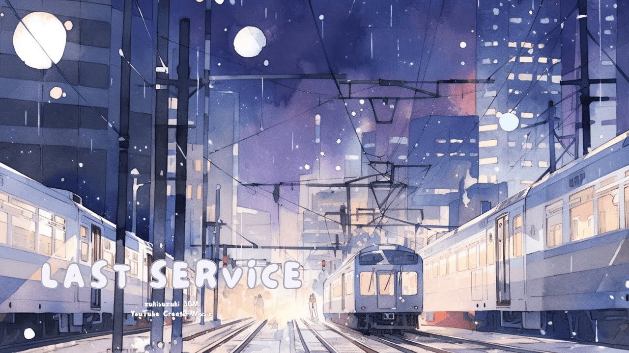 著作権フリーBGM『Last Service』【最終列車 / チル / メロウ / ローファイ / vlog music】