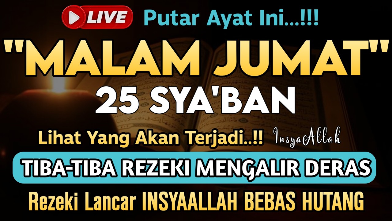 🔴LANGSUNG DIKABULKAN..‼️CUKUP PUTAR SEKALI DAN DENGARKAN, 100 RIBU MALAIKAT TURUN | REZEKI LANCAR
