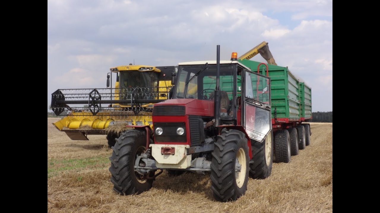 Żniwa 2016 [ Ursus 1224, NH CSX 7040, Claas MEGA 370 ] # Harvest in Poland
