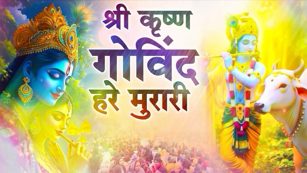 श्री कृष्णा गोविन्द हरे मुरारी - भजन | Shri Krishna Govind Hare Murari | Krishan Bhajan 2026