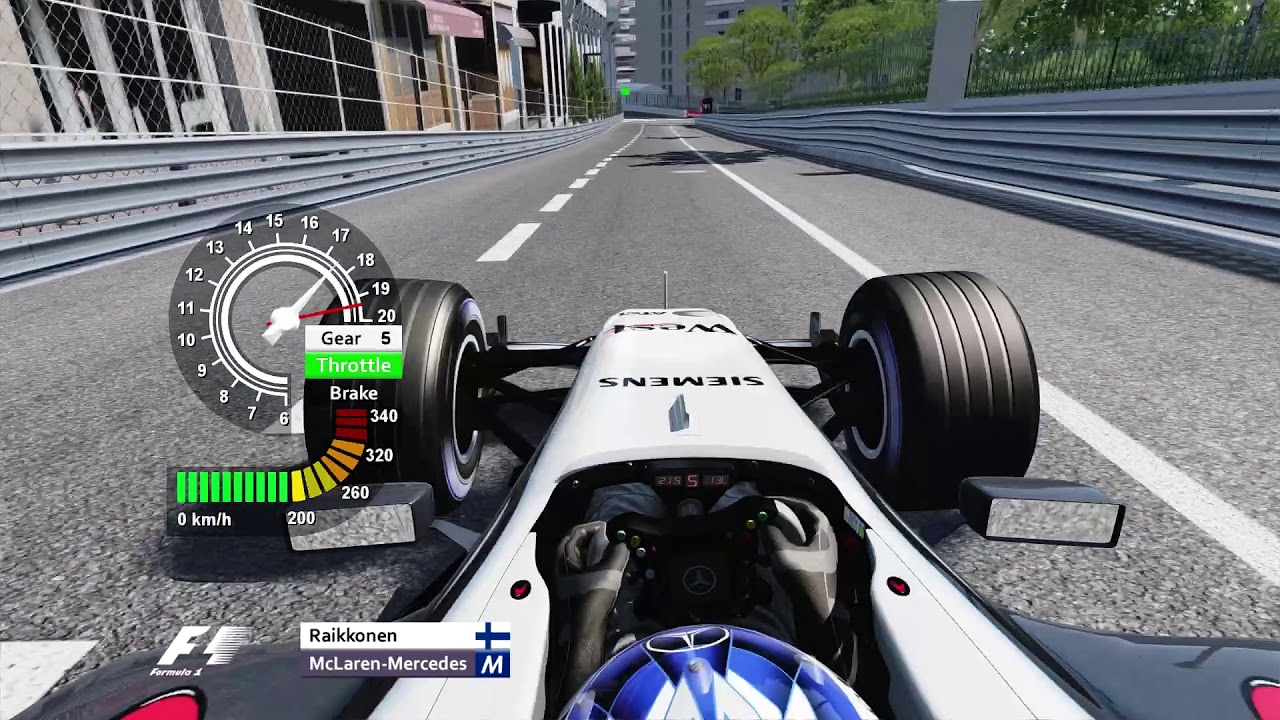 Assetto Corsa F1 2005 Raikkonen Onboard Monaco