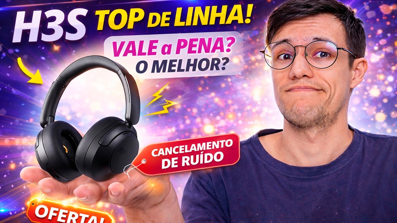Headphone QCY H3S é Bom Mesmo? Vale a Pena em 2026?