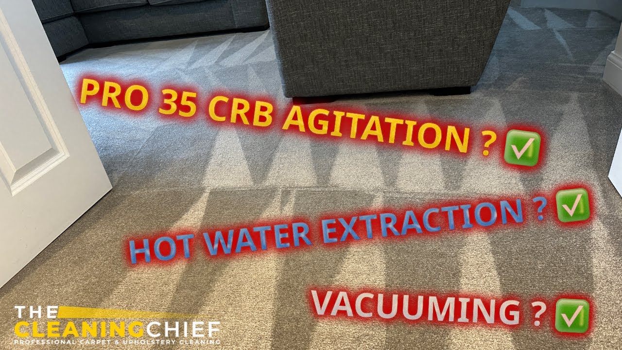 WHAT MORE WOULD YOU WANT ?! | Vacuuming, Pro 35 CRB Agitation & Hot Water Extraction