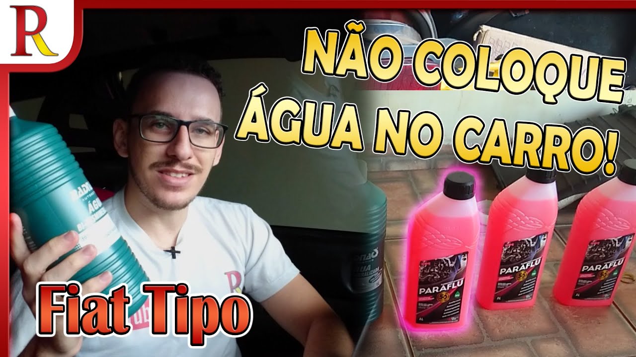 Como Trocar o Líquido de Radiador | Fiat Tipo