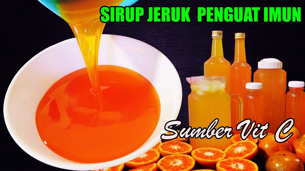 Sirup Jeruk  Segar Tahan 2 Bulan Tanpa Pengawet
