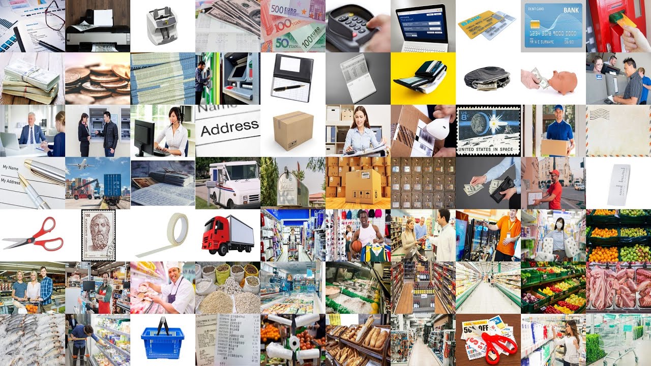 80 Essential English Words to Use at the Bank, at the Post Office, at the Supermarket