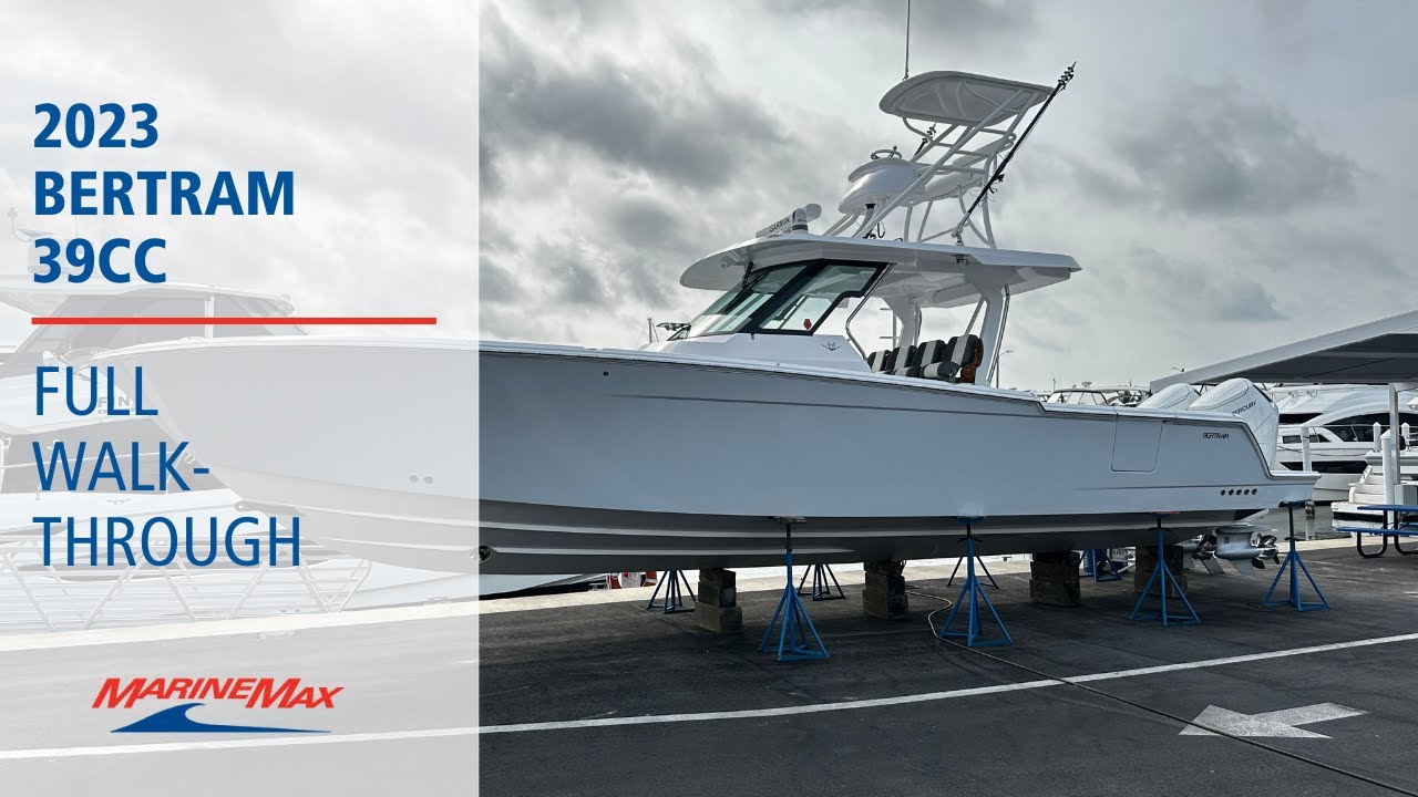 2023 Bertram 39CC AVAILABLE at MarineMax St. Petersburg