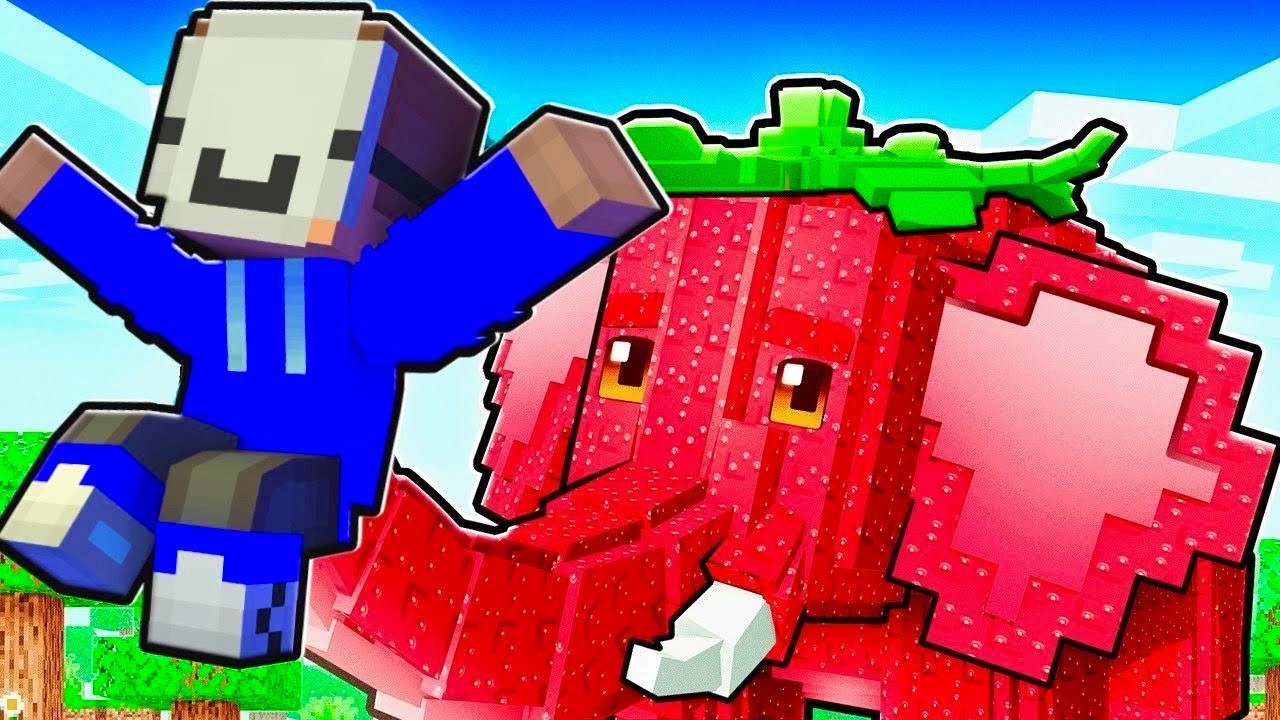 VYTROLLIL jsem KAMARÁDY jako STRAWBERRY ELEPHANT ze Steal a Brainrot v Minecraftu!