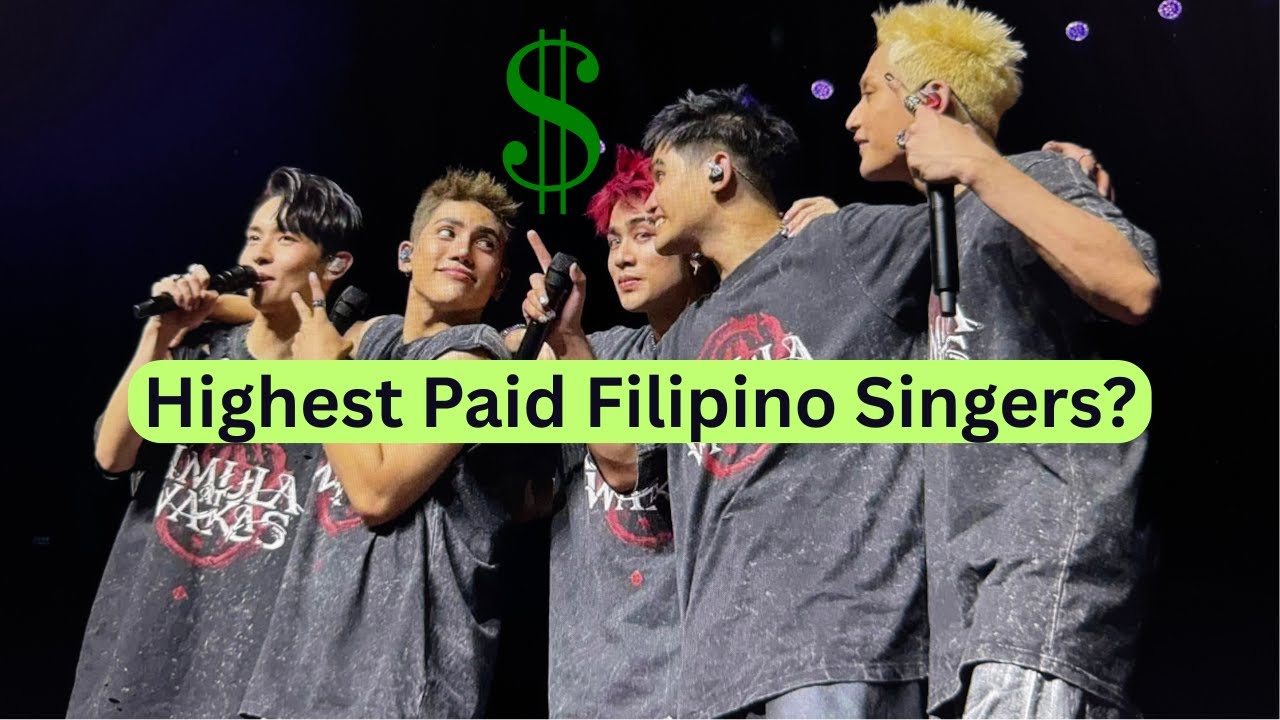 Top 10 Highest Paid Filipino Artists and what they Earned (SB19 Made the List!)