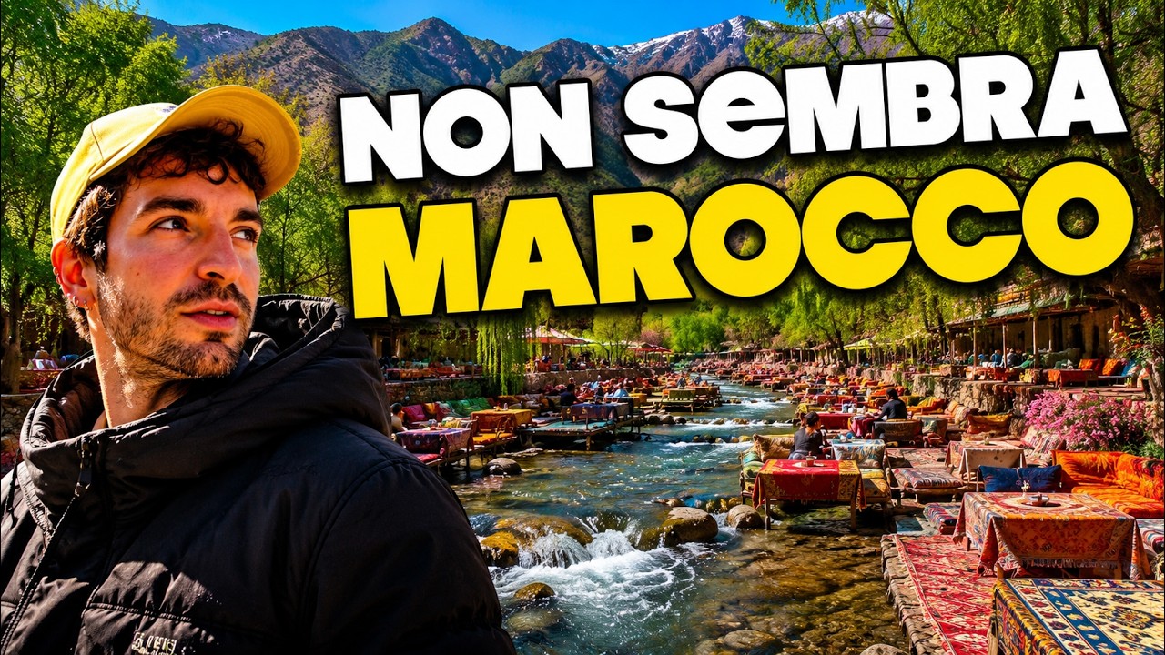 MAROCCO 🇲🇦 – La valle verde che non sembra neanche Africa! 🌿 (Ourika)