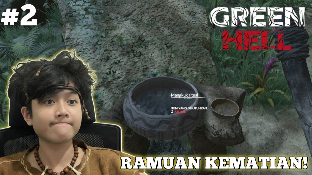 Aku Meminum Ramuan Kematian!! - Green Hell #2 #ngabuburit