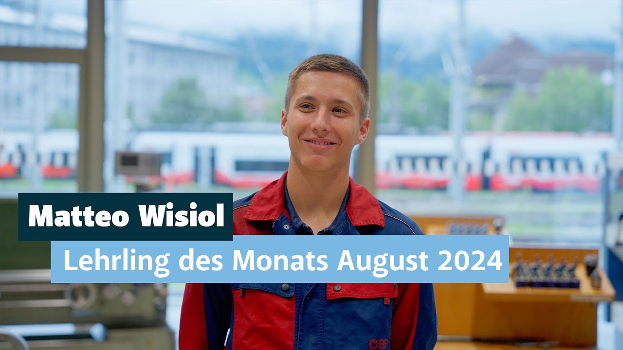 Lehrling des Monats August 2024