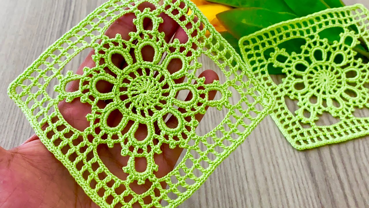 MOST NEW and STUNNING Crochet Lace Square Pattern Runner, Blouse, Sweather Pattern @HorrorCaseFiles6868