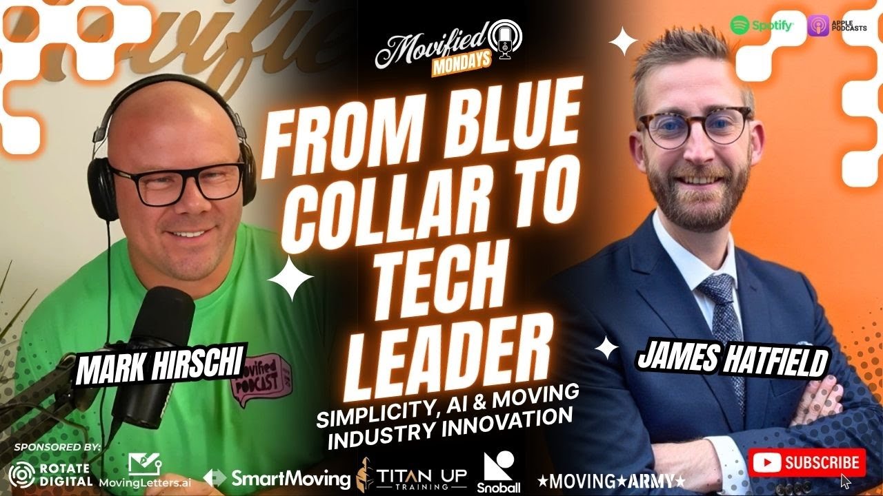 From Blue Collar to Tech Leader: James Hatfield on Simplicity, AI & Moving Industry Innovation!