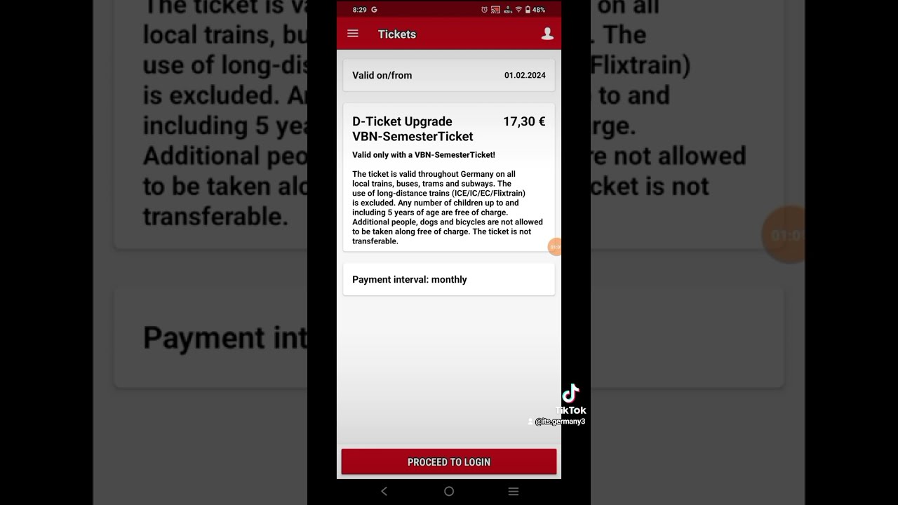 How to Buy Deutschland in Germany| upgrade SEMESTER TICKET to Deutschland Ticket |