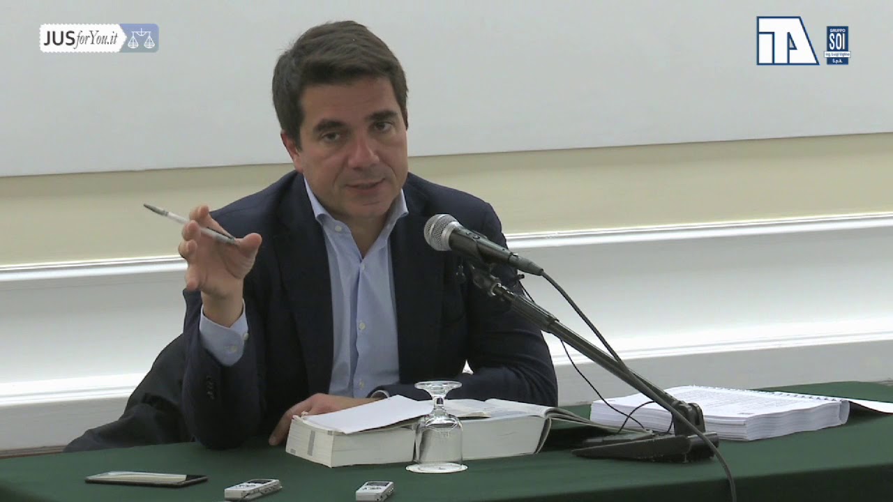 JUSFORYOU Cons. Roberto Giovagnoli - Corso annuale Magistratura Ordinaria 2017-2018