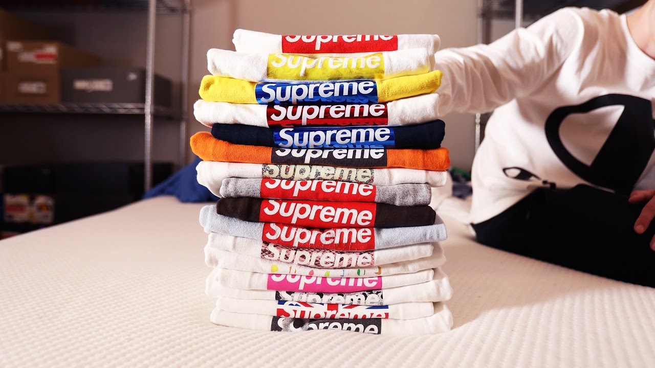 САМАЯ БЕЗУМНАЯ КОЛЛЕКЦИЯ ЛОГОТИПА SUPREME BOX НА YOUTUBE! ($20 000 в SUPREME)