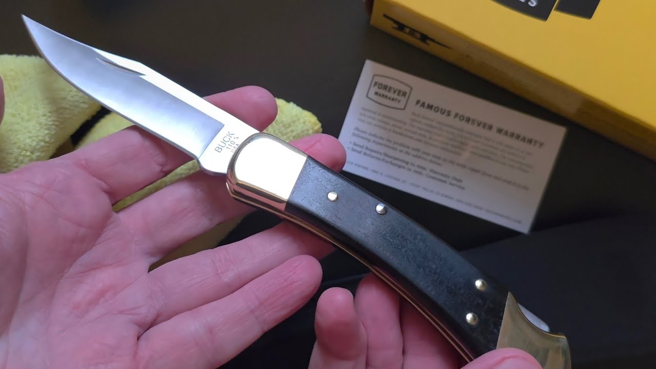 The Buck 110 Folding Hunter in 2026