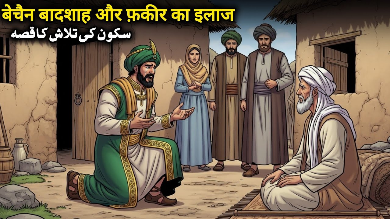बादशाह और फ़क़ीर का क़िस्सा | सुकून की तलाश | Islamic Urdu Moral Story | Shahzil voice 2.0
