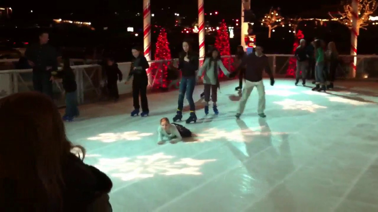 Ice skating gone wrong!
