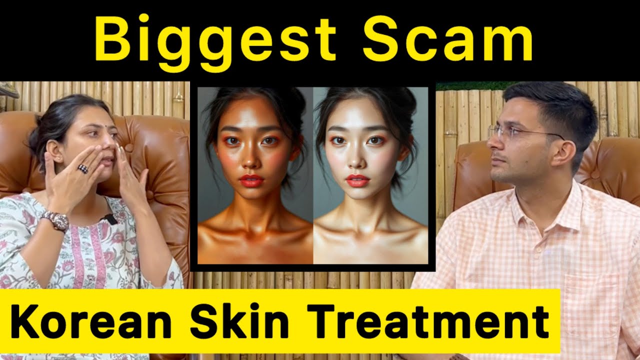 Korean Skincare Treatment - The Biggest Scam ? Ft. @upasanakiduniya | Korean Glass Skin
