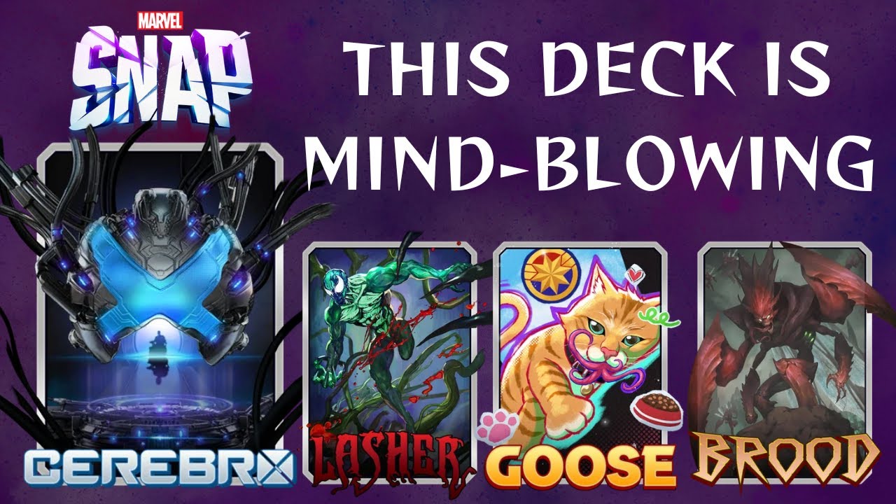 C2 Domination – Cerebro & Lasher Synergy Deck | Marvel Snap Gameplay September 2025