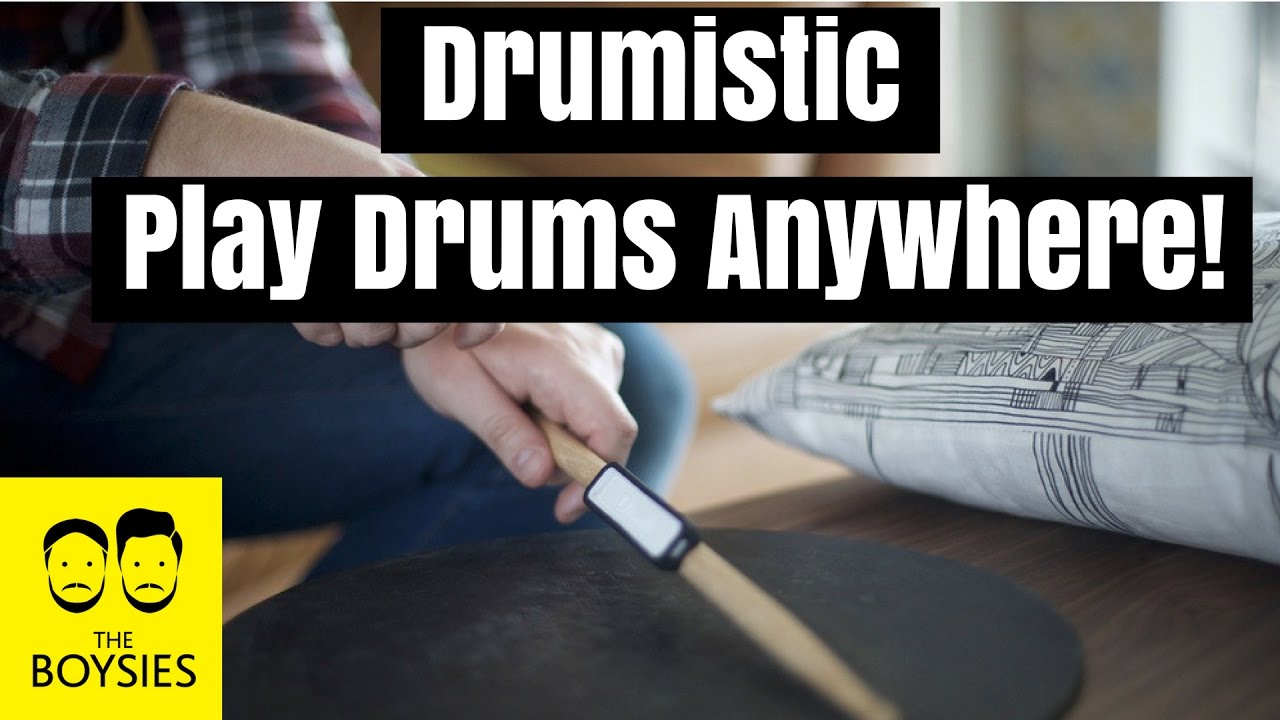 Episode 40 - Drumistic - Play the Drums Anywhere! - Kickstarter Video Review and Reaction
