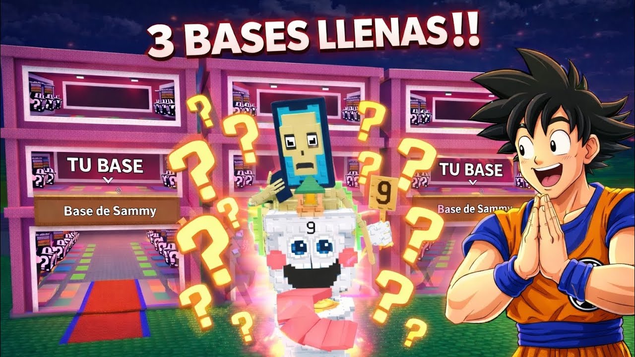 🫣 ABRÍ 3 BASES LLENAS DE LUCKY BLOCKS SECRETOS ¿SALDRÁ LA COMBINACIÓN SECRETA? 🤔