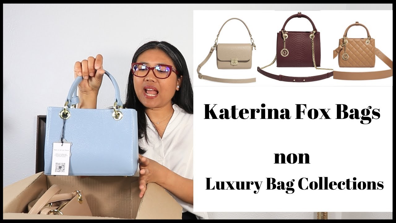 NON luxury handbag collection - Affordable leather bag from Katerina Fox