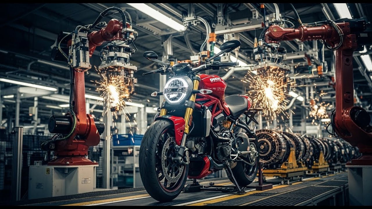 Step Inside the making of the Ducati Monster 1200 25° Anniversario