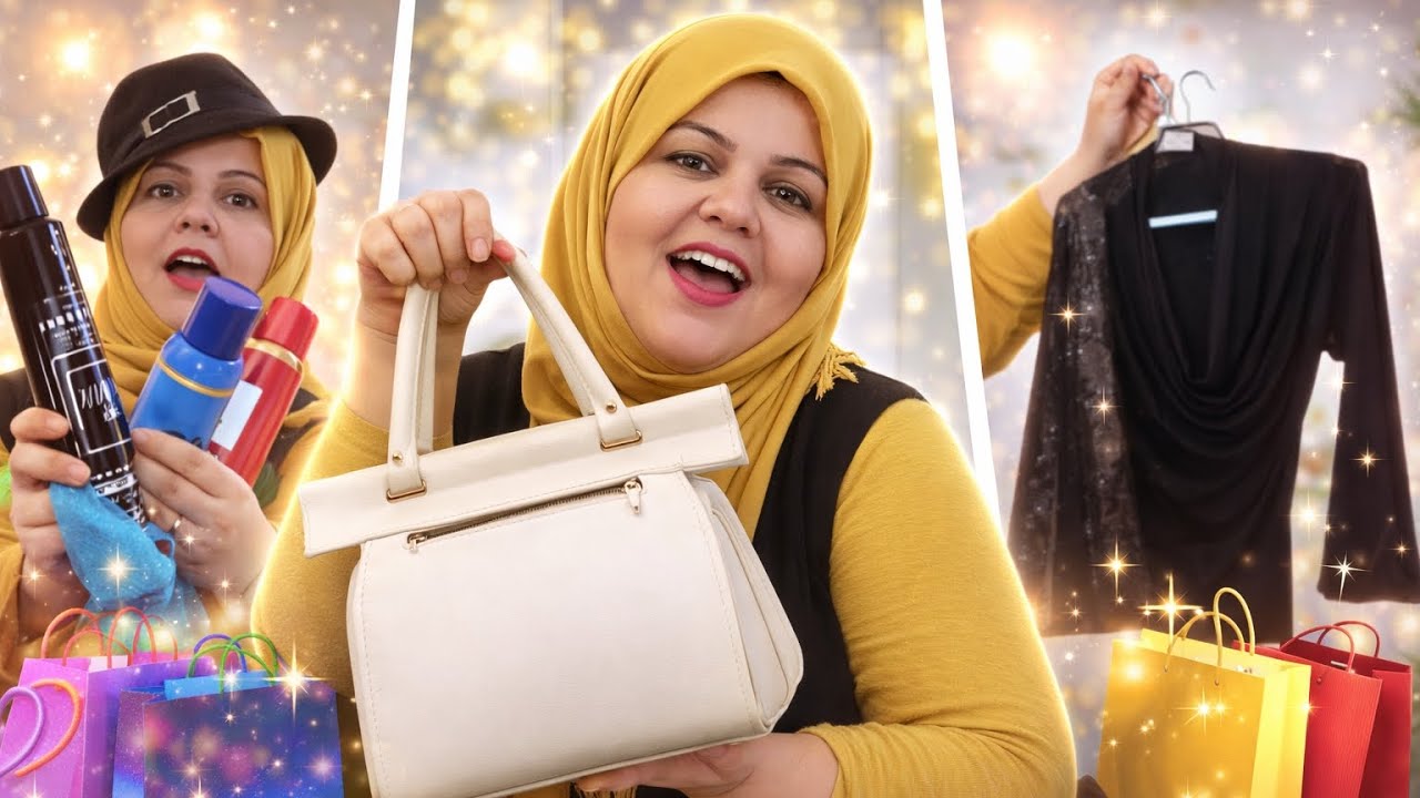 من سوق للبيت: اكتشفوا خبايا مشترياتي للعيد😍❤