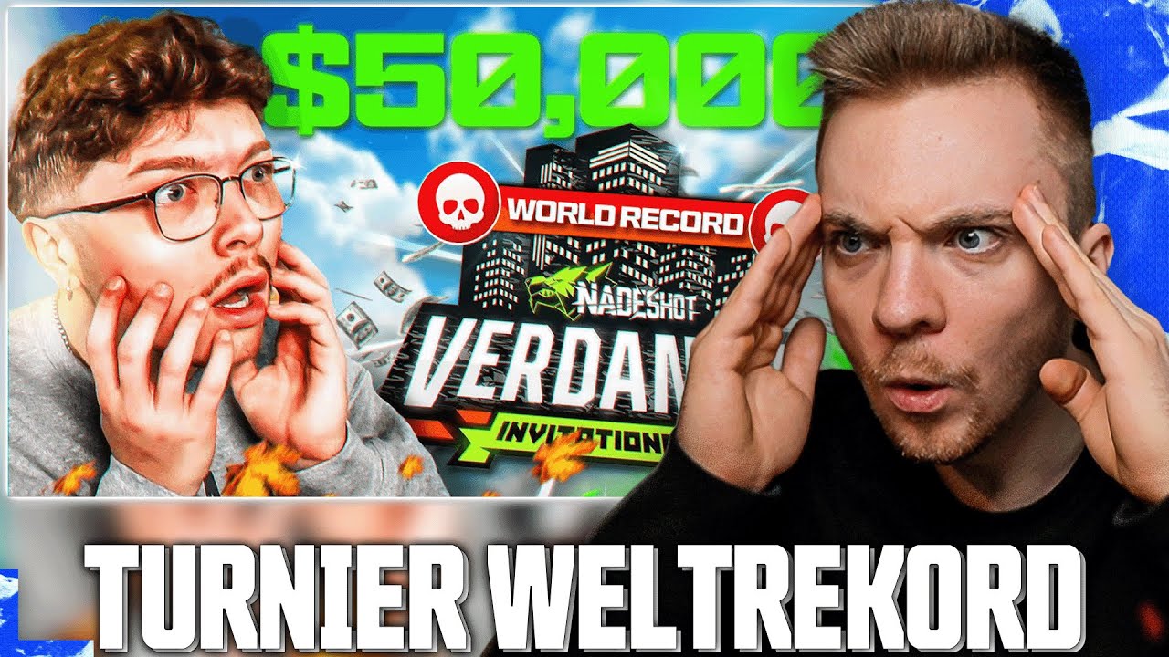 Diese WELTREKORD RUNDE hat ihm ein 50.000$ TURNIER GEWONNEN!? | V1nKub