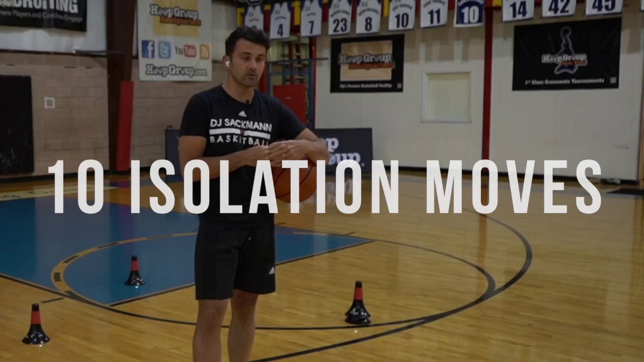 10 Isolation Moves with DJ Sackmann | HoopStudy Basketball