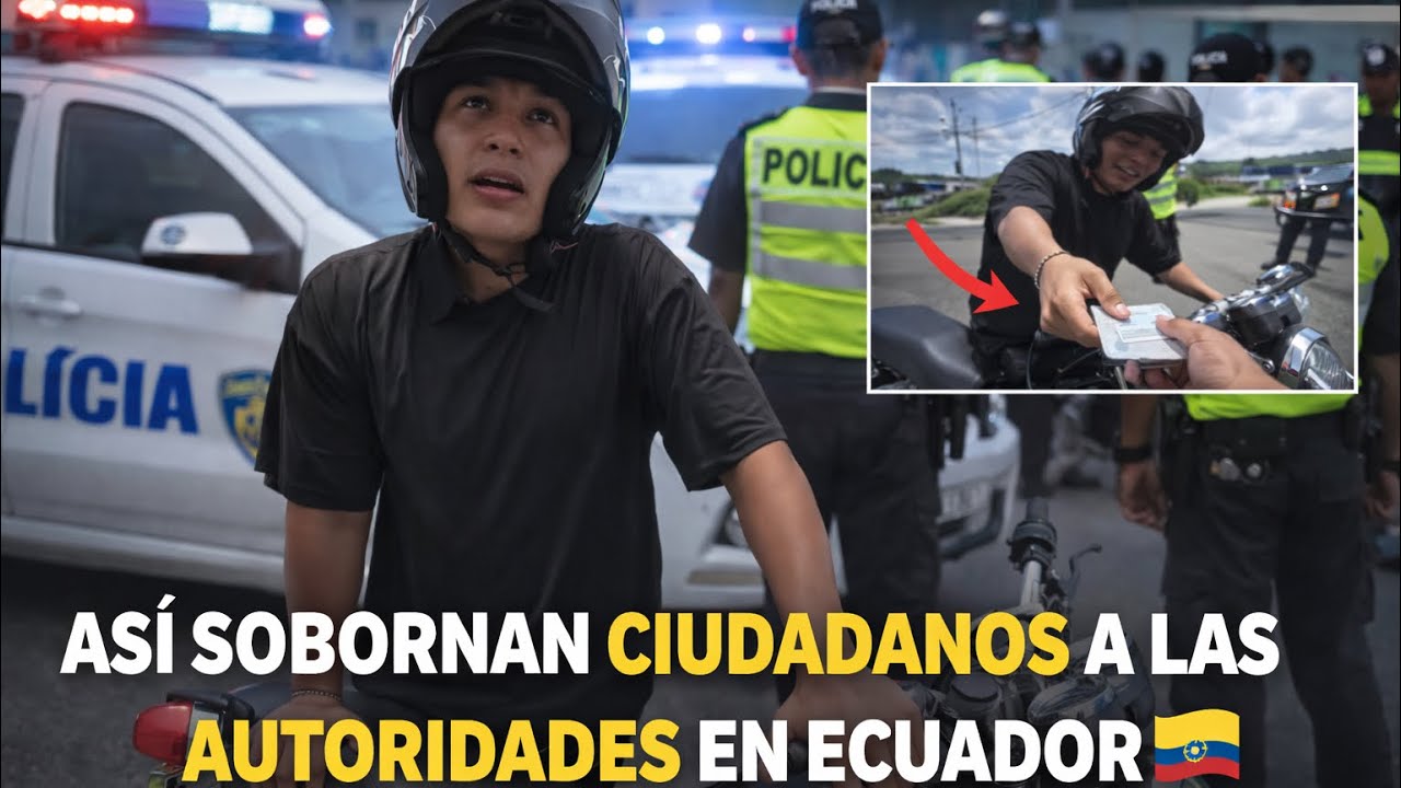 ASÍ SOB0RNAN A LOS POLICÍAS EN ECUADOR 🇪🇨 | #ecuador #quito #ambato #cuenca #riobamba #fyp #usa 