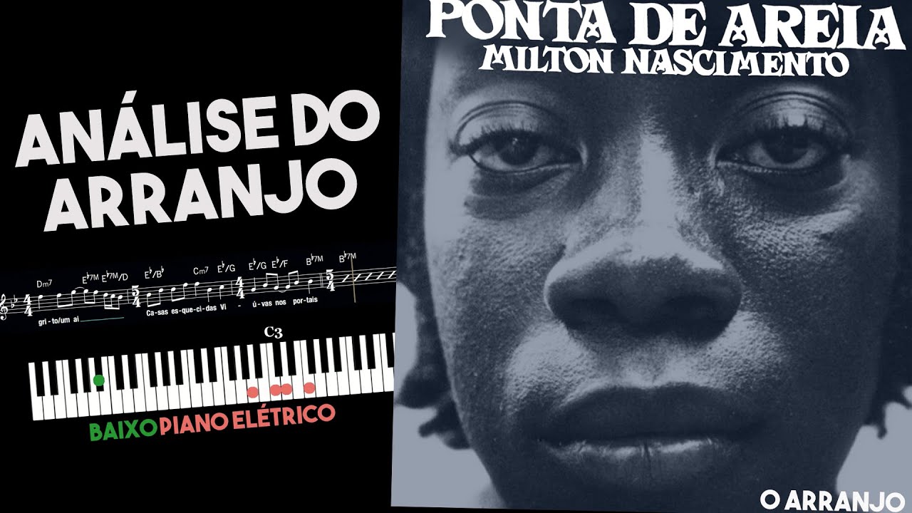 Análise Ponta de Areia, na gravação de Milton nascimento no disco MINAS