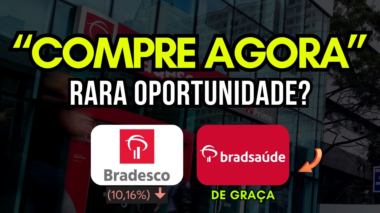 Bradesco (bbdc4) e Bradsaúde Quanto de Dividendos Esperar? Estão De Graça?