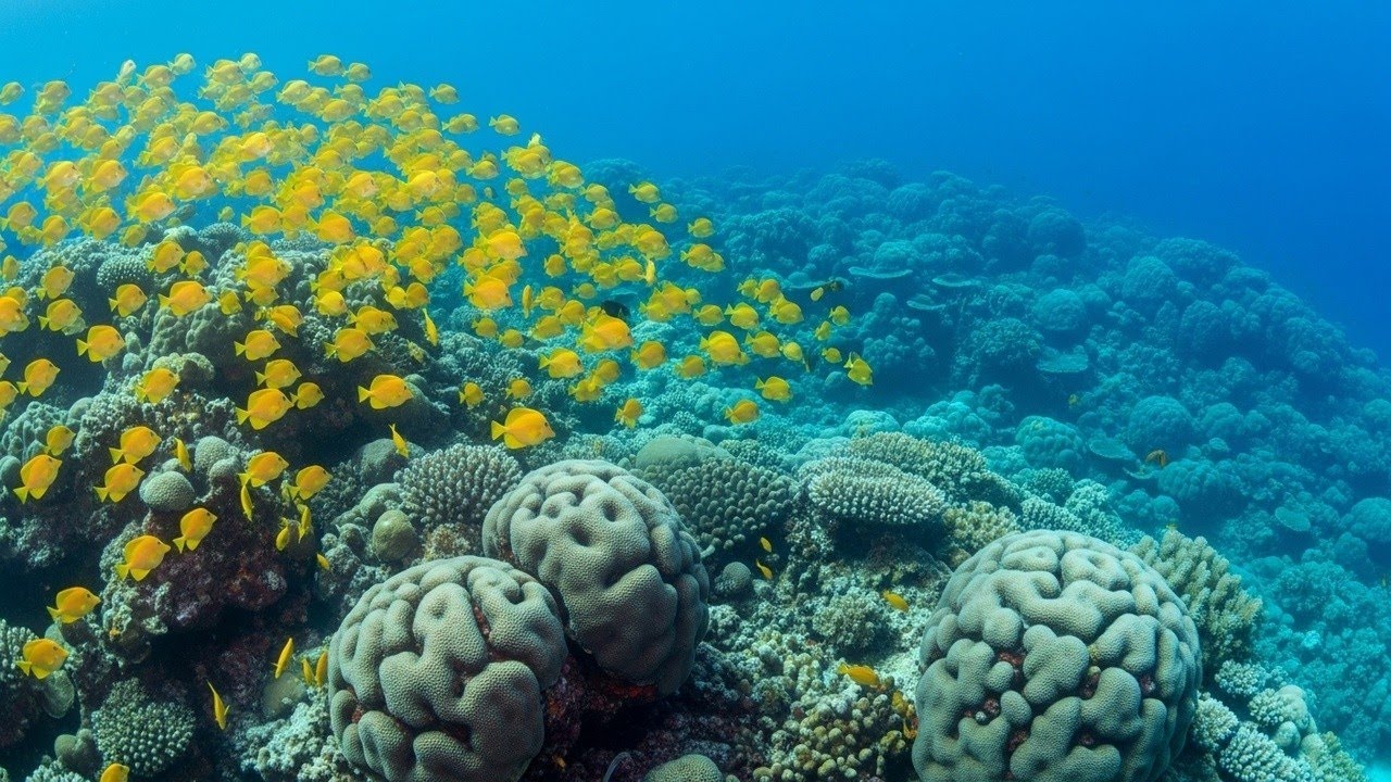 Peaceful Night Meditation and Gentle Underwater Echoes for Healing Sleep